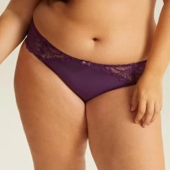 Culotte Violette PAMPELUNE HARMONY -Lingerie Chic Soldes BL02553 082 WEB 1