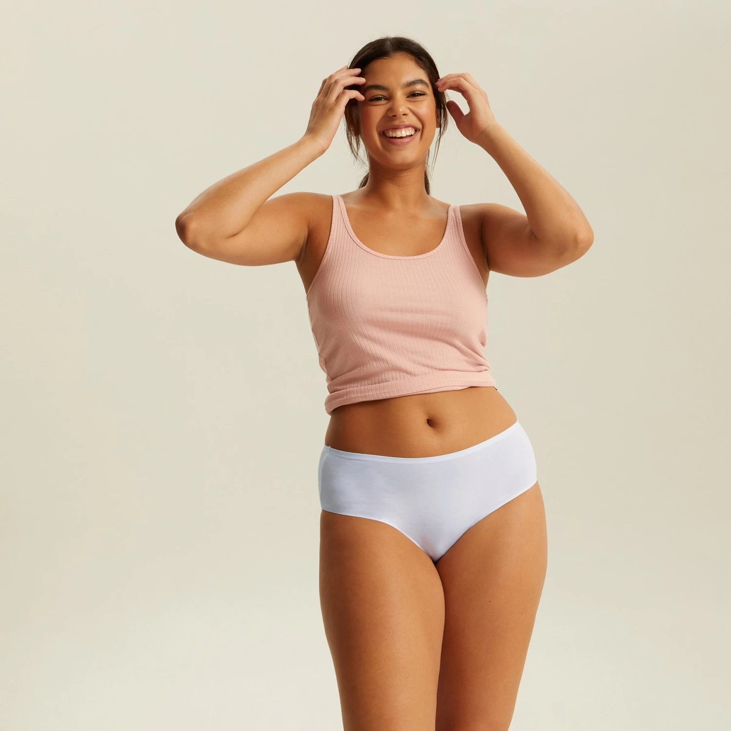 Culotte Haute One Size Star White JUST ONE MICRO 4 Culotte Haute One Size Star White JUST ONE MICRO – Image 4