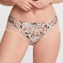 Boxer Beige Imprime Marbella -Lingerie Chic Soldes BL07494 9K4 WEB 1