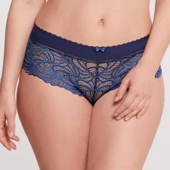 Boxer Bleu Mystique Pampelune Harmony -Lingerie Chic Soldes BL07553 A33 WEB 1