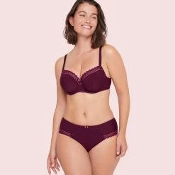 Boxer Cassis Sydney Pure -Lingerie Chic Soldes BL07563 08B WEB 3