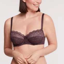 Soutien-gorge Emboîtant Avec Armatures Moka Luccia Harmony 6 Soutien-gorge Emboîtant Avec Armatures Moka Luccia Harmony -Lingerie Chic Soldes BL14509 10D WEB 11