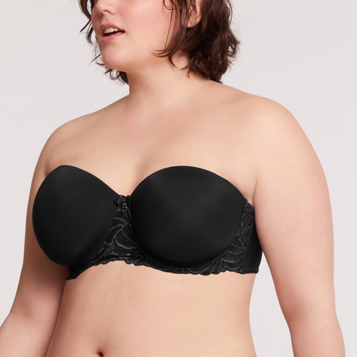 Soutien-gorge Bandeau Avec Armatures Black Pampelune 3 Soutien-gorge Bandeau Avec Armatures Black Pampelune – Image 3