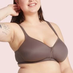 Soutien-gorge Sans Armatures Taupe Moulded Convertible 7 Soutien-gorge Sans Armatures Taupe Moulded Convertible -Lingerie Chic Soldes BL72335 107 WEB 1