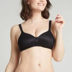 Soutien-gorge Foulard Coques Noir Mandalay -Lingerie Chic Soldes BL72477 030 WEB 1