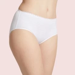 Culotte Blanc Best Coton 7 Culotte Blanc Best Coton -Lingerie Chic Soldes BLR3321 010 WEB 3 1f4ec23a a248 40b0 b208 0bdddae75f90