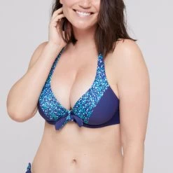 Haut De Maillot Triangle Marine CAPRAIA 6 Haut De Maillot Triangle Marine CAPRAIA -Lingerie Chic Soldes BS16419 9B2 WEB 11