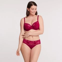 Soutien-gorge Emboîtant Avec Armatures Rubis Versailles -Lingerie Chic Soldes CL14004 066 WEB 3