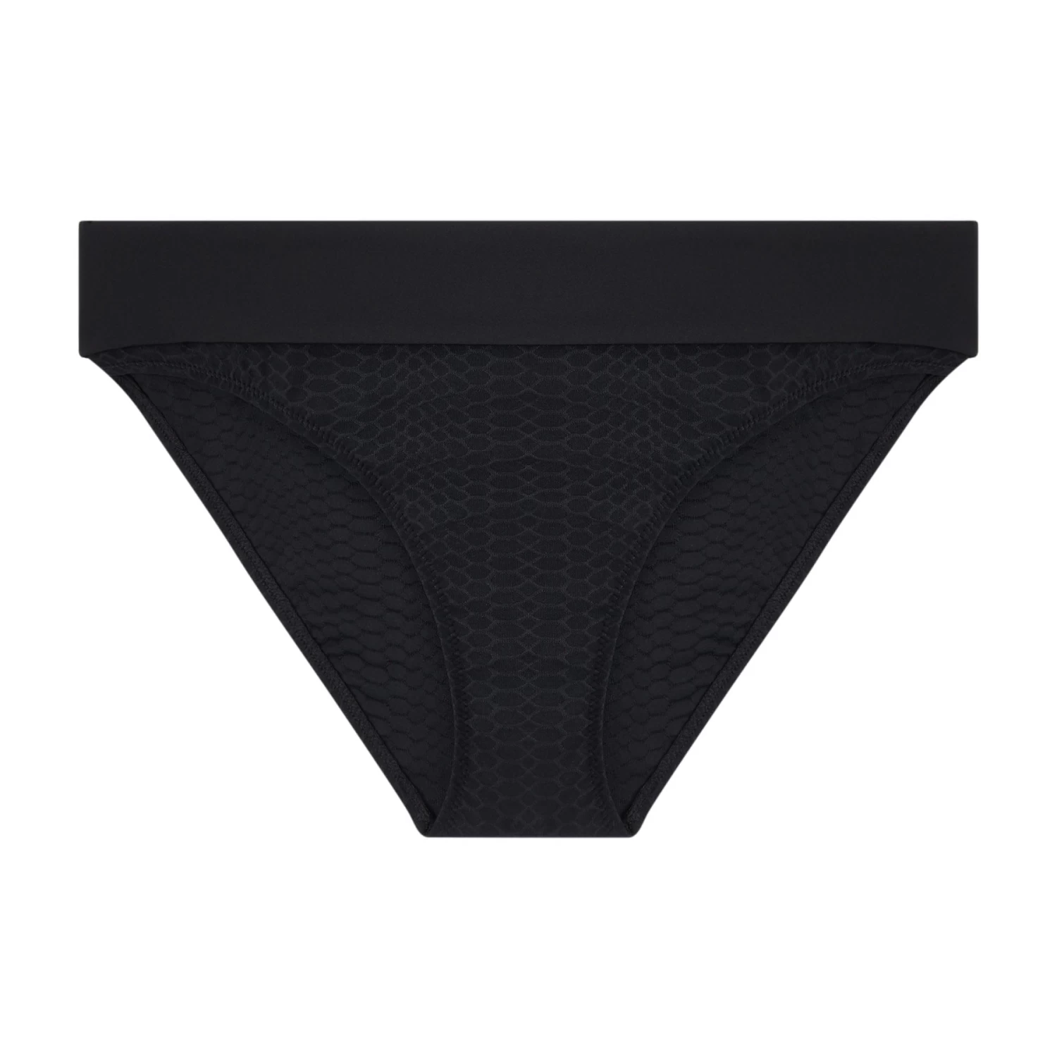 Culotte Haute De Bain Noir VENTOTENE 1 Culotte Haute De Bain Noir VENTOTENE