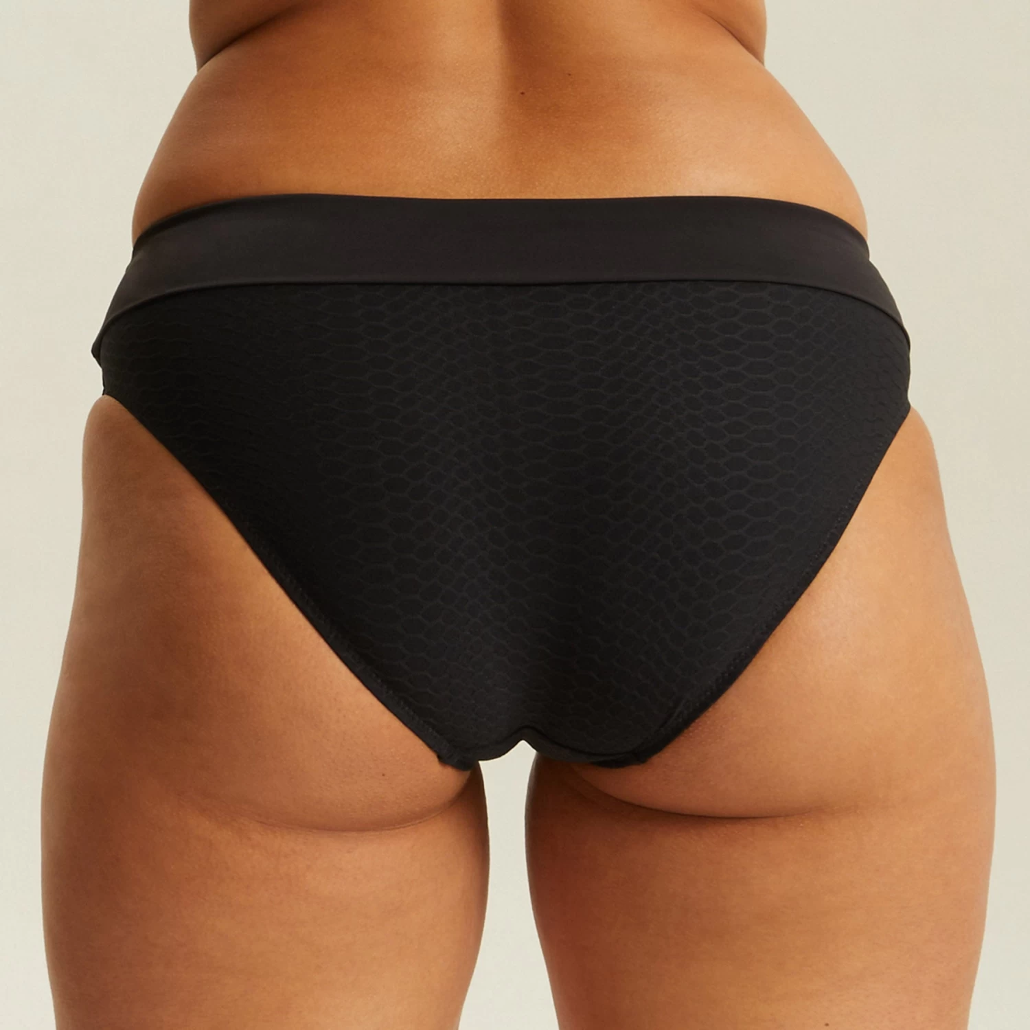Culotte Haute De Bain Noir VENTOTENE 2 Culotte Haute De Bain Noir VENTOTENE – Image 2