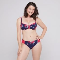 Culotte De Bain Marine MURANO 7 Culotte De Bain Marine MURANO -Lingerie Chic Soldes CS2B107 9B2 WEB 3