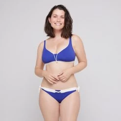 Culotte De Bain à Noeuds NAVY PANTELLERIA -Lingerie Chic Soldes CS2G110 A26 WEB 3